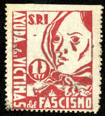 Spanish Civil War Stamp: International Red Aid
